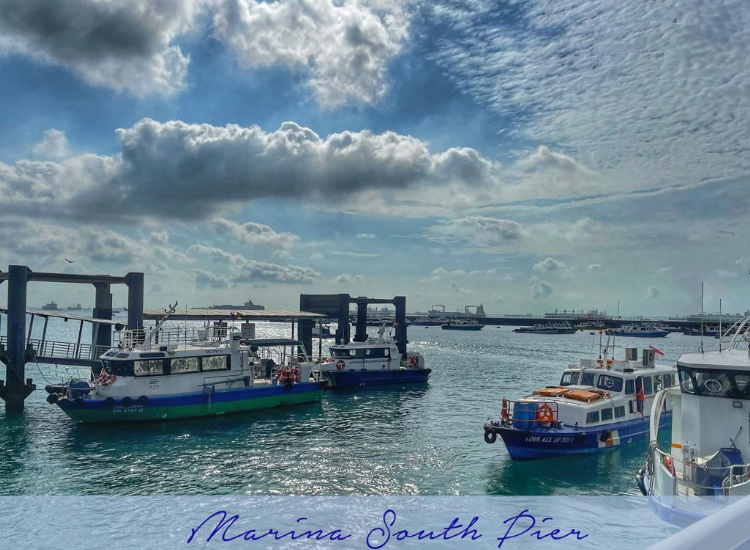 Tàu cao tốc khởi hành từ Marina South Pier đi đảo St John và đảo Lazarus Singapore